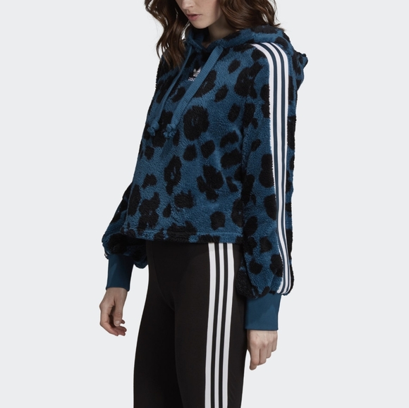 adidas | Tops | Adidas Bellista Sherpa Hoodie | Poshmark